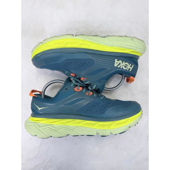 Hoka One One Stinson ATR 6 Mens Trail Running Shoes Blue Coral 8.5 main image 6